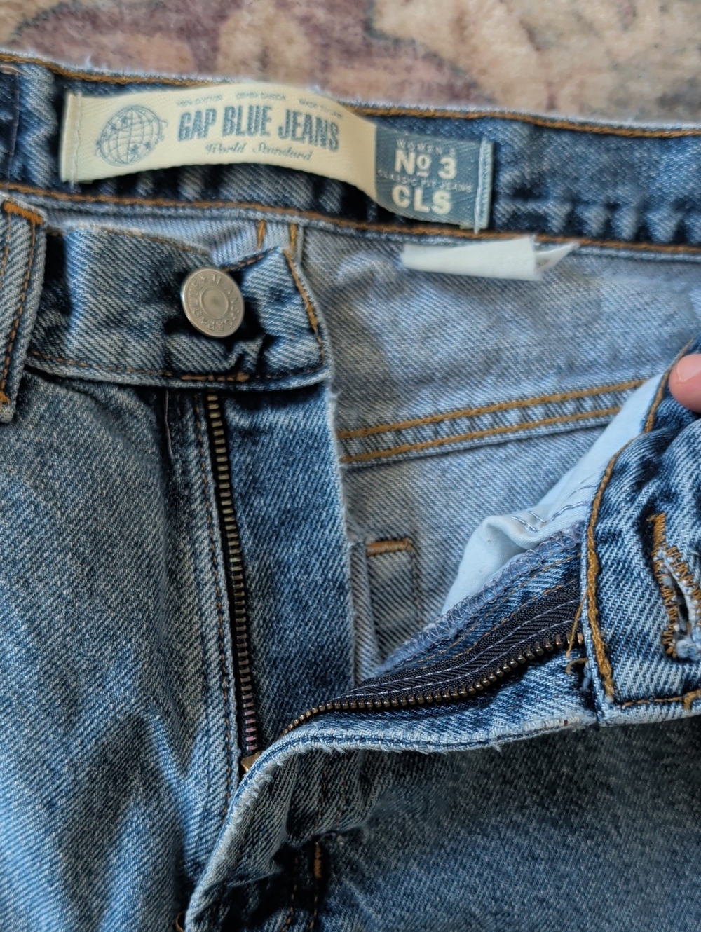 Gap Classic Ankle High Rise Jeans - Picture 4 of 6
